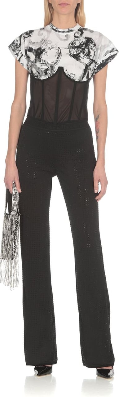 Versace Jeans Couture Trousers Black Zwart