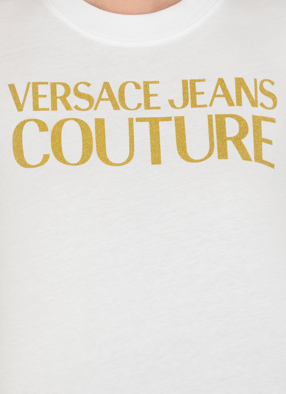 Versace Jeans Couture T-shirts And Polos White Neutraal