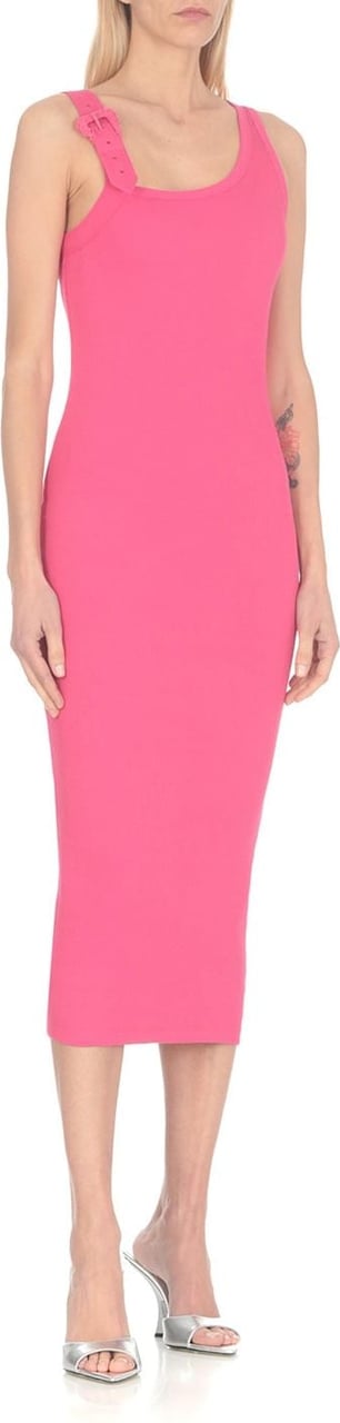 Versace Jeans Couture Dresses Pink Neutraal