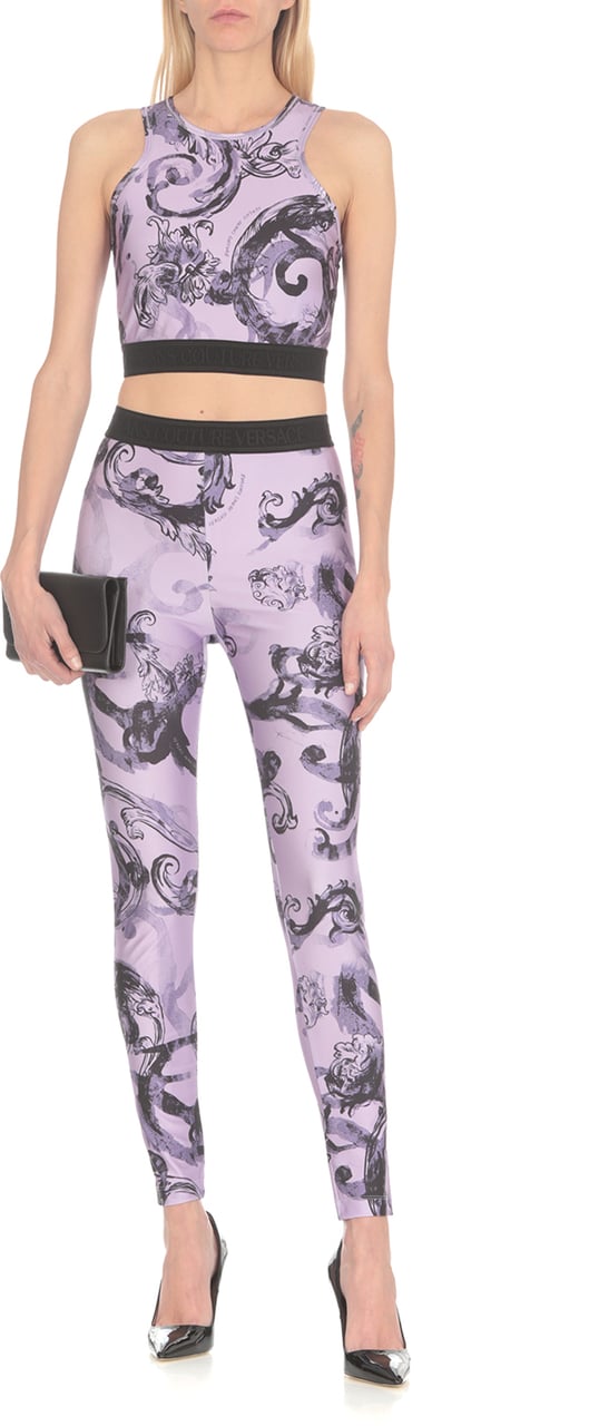 Versace Jeans Couture Top Purple Blauw