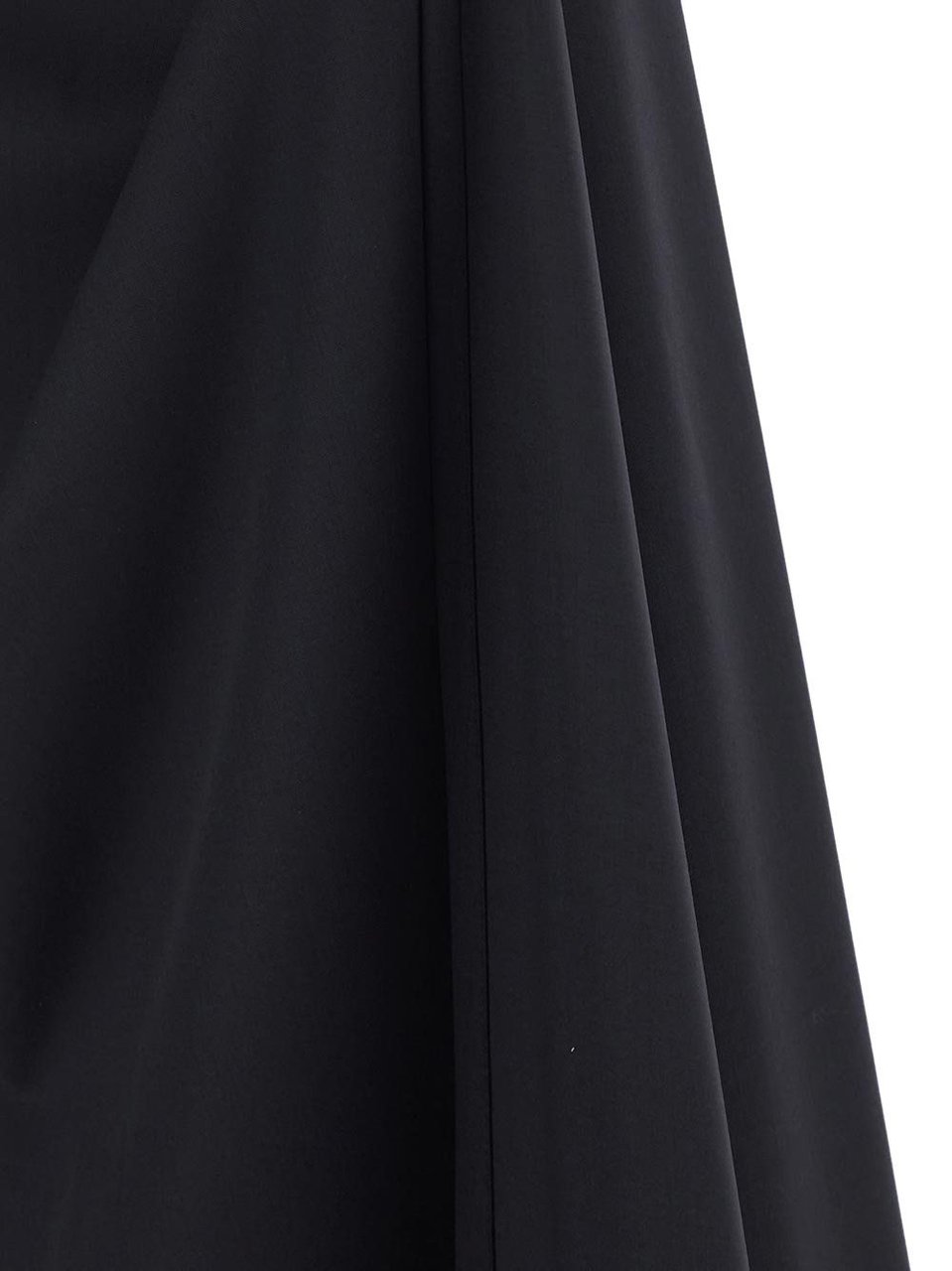 Lemaire Wool Skirt Zwart