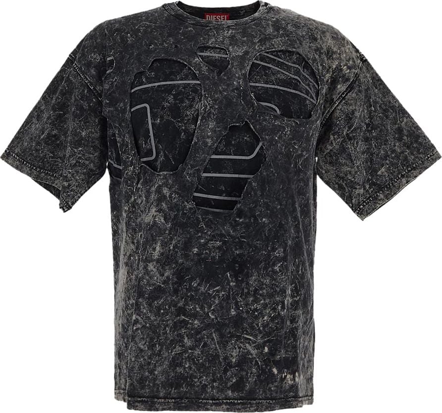 Diesel Logo T-Shirt Zwart