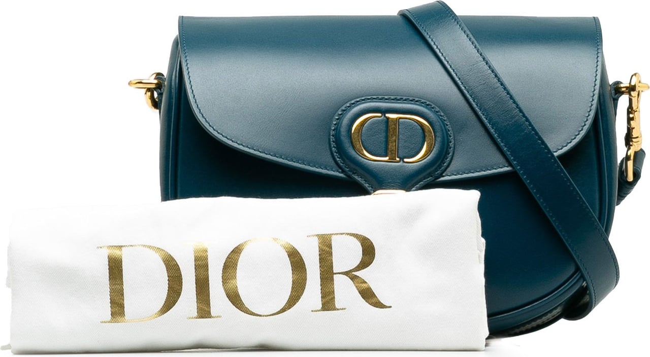 Dior Medium Bobby Crossbody Bag Blauw