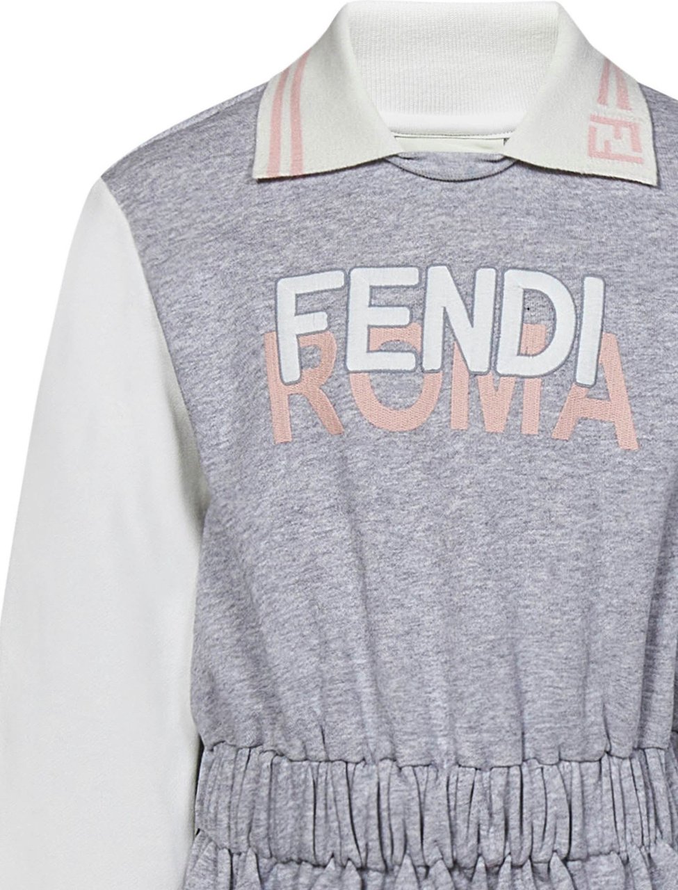 Fendi Fendi Kids Dresses Grey Grijs
