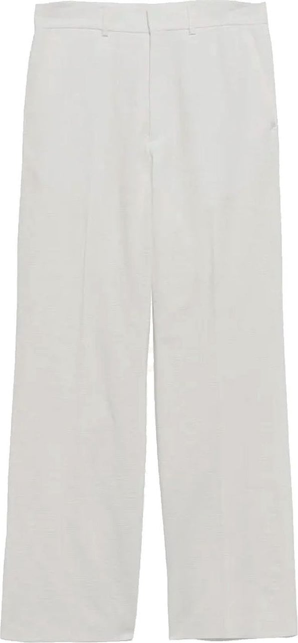 Casablanca Casablaca Cotton Wide-Leg Pants Wit