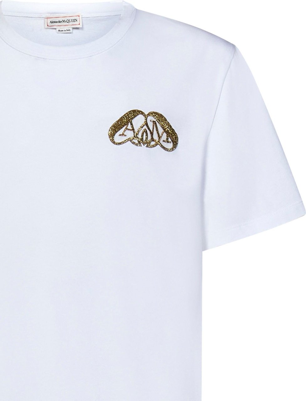 Alexander McQueen Alexander McQueen T-shirts and Polos White Wit