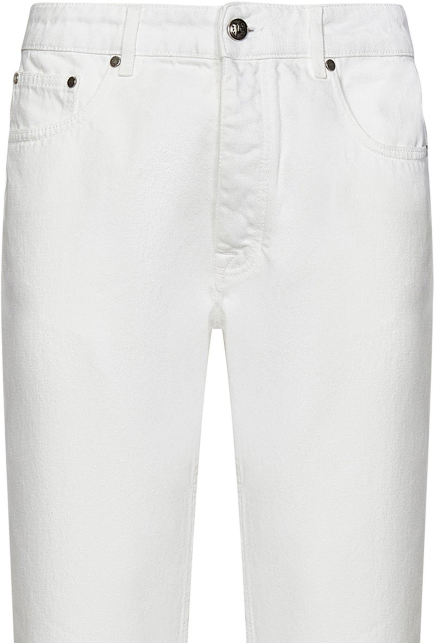 Palm Angels Jeans con Monogram PA Wit