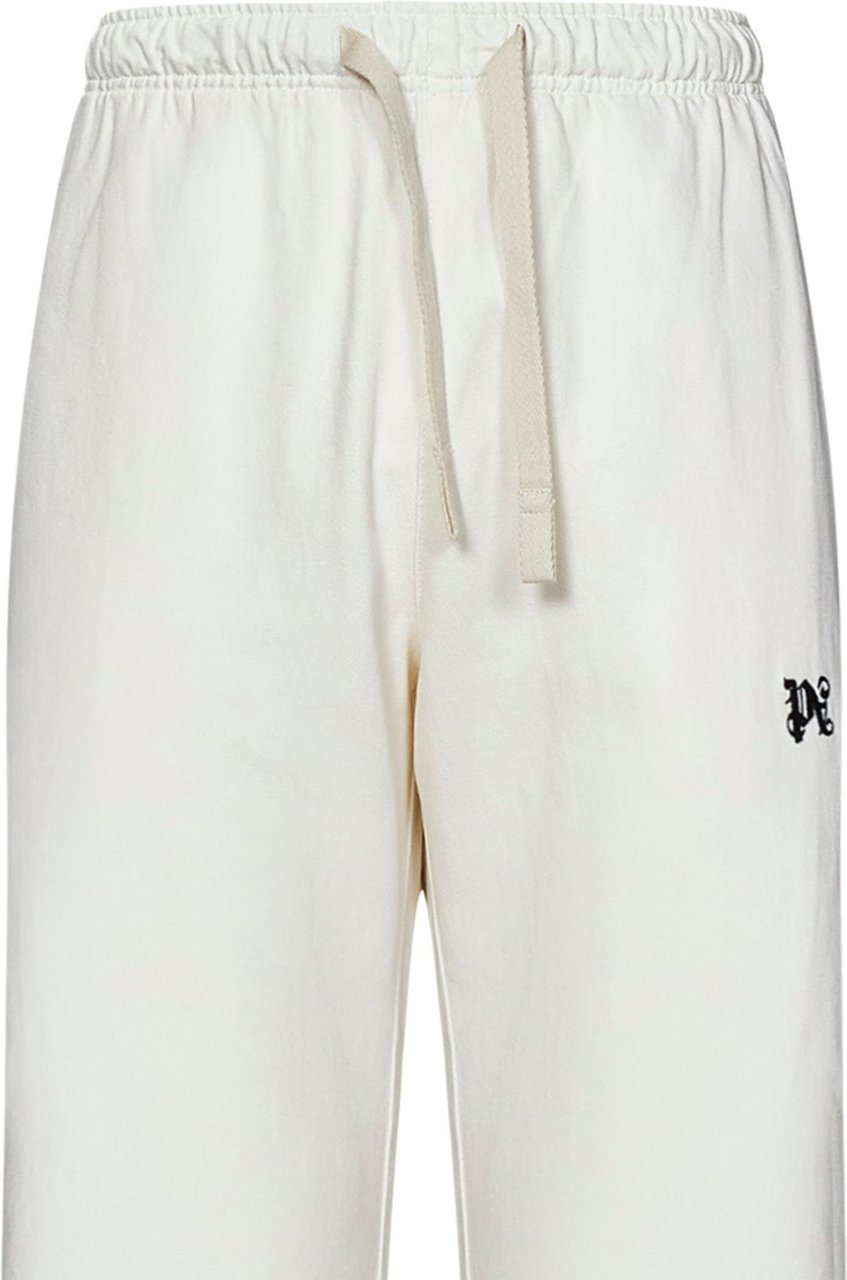 Palm Angels Palm Angels Trousers White Wit