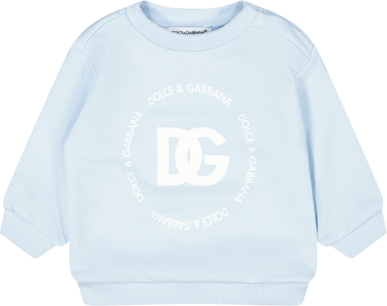 Dolce & Gabbana Dolce & Gabbana Baby Jongens Sweater Licht Blauw Blauw