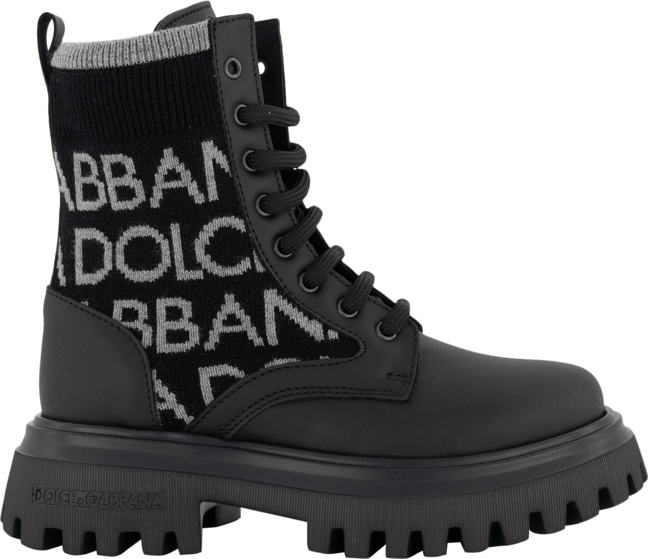 Dolce & Gabbana Dolce & Gabbana Kinder Unisex Laarzen Zwart Zwart