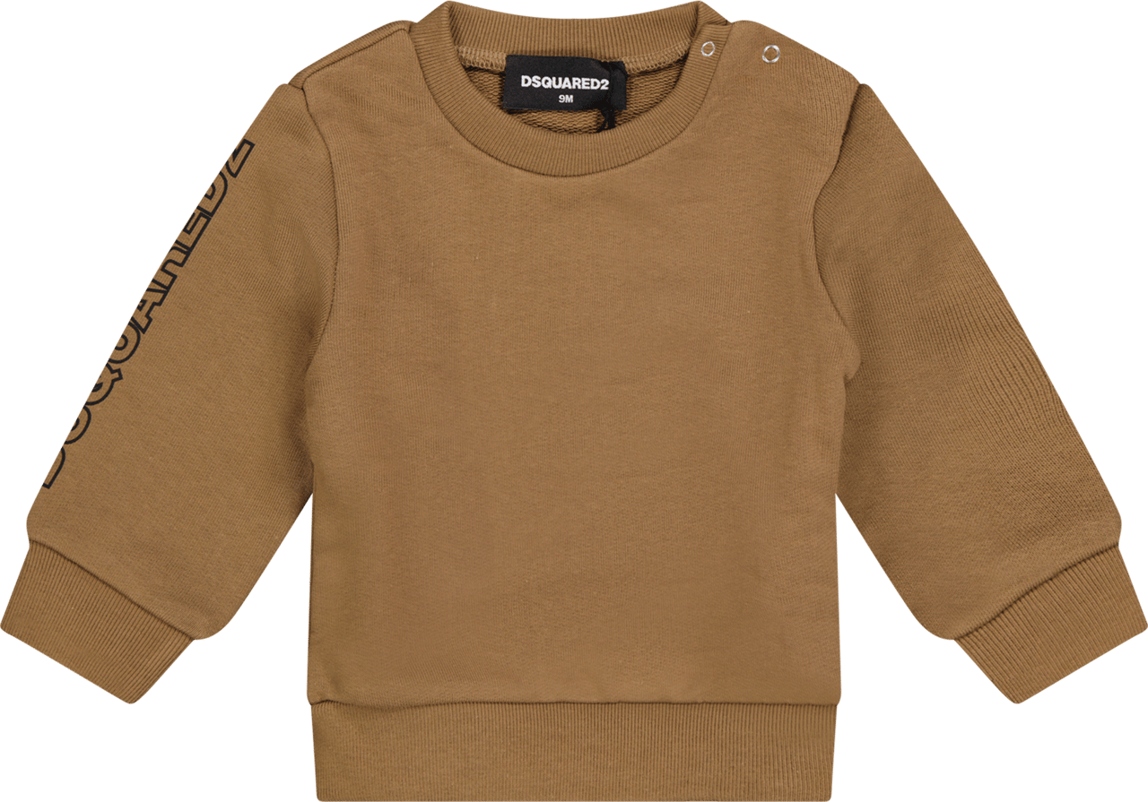 Dsquared2 Dsquared2 Baby Unisex Trui Camel Taupe