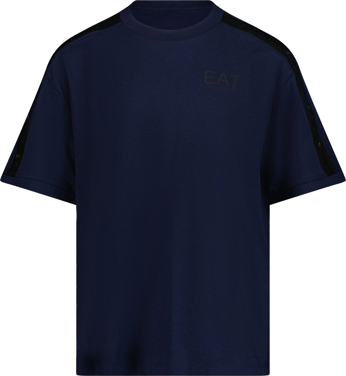 EA7 EA7 Kinder Jongens T-shirt Navy Blauw