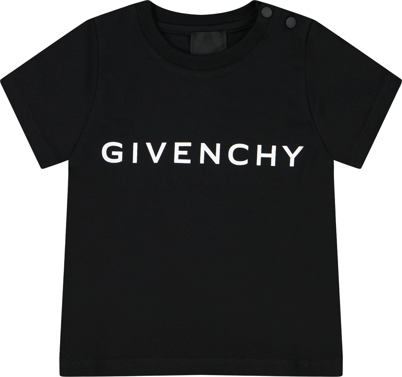 Givenchy Givenchy Baby Jongens T-Shirt Zwart Zwart