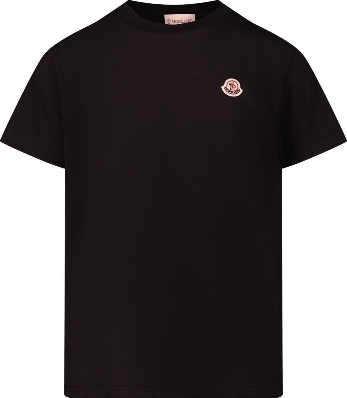Moncler Moncler Kinder Unisex T-Shirt Zwart Zwart