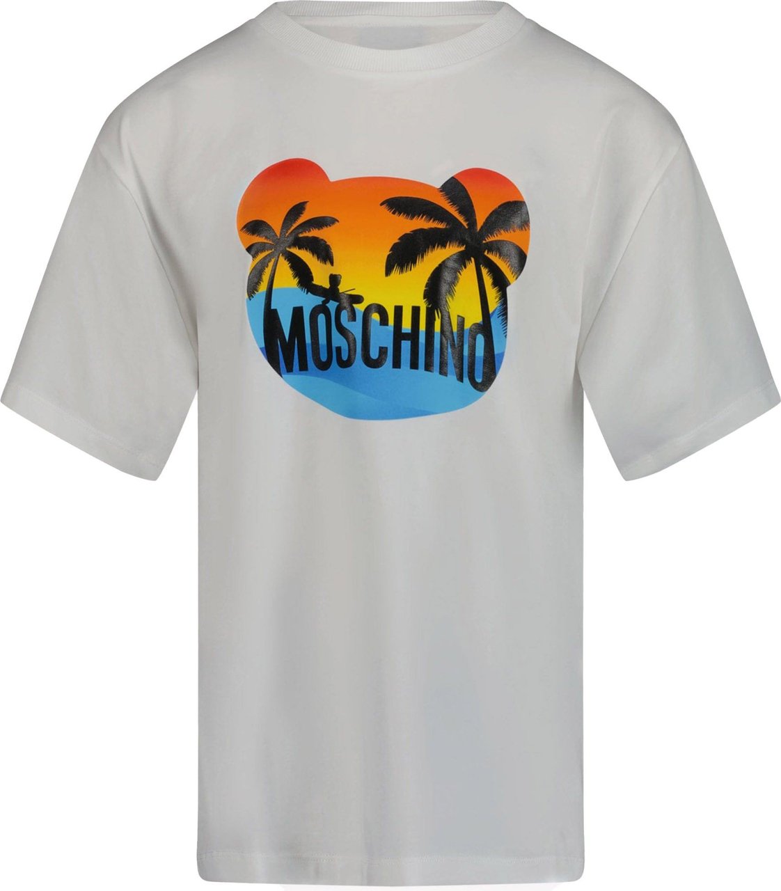 Moschino Moschino Kinder Unisex T-shirt Wit Wit