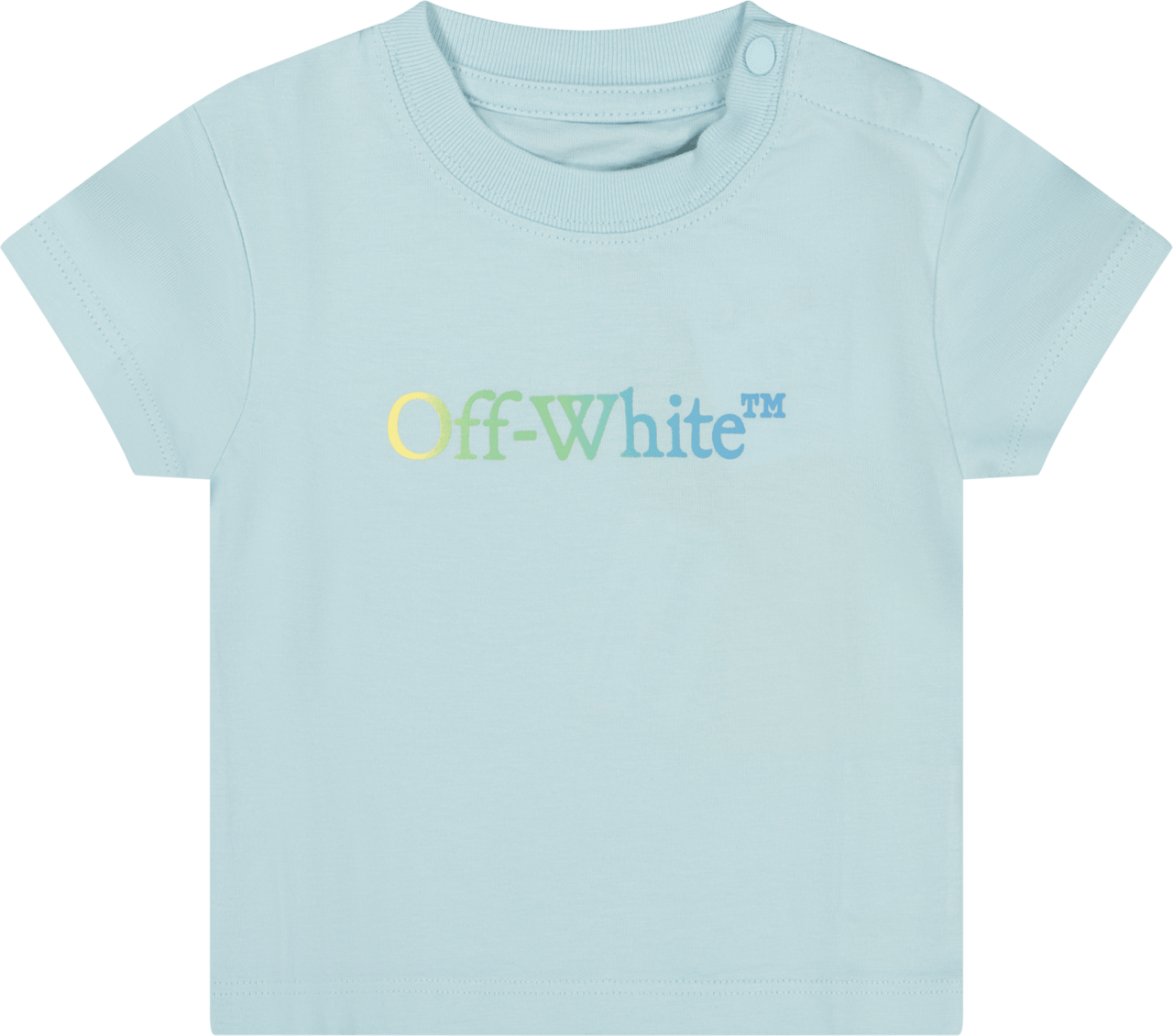 OFF-WHITE Off-White Baby Jongens T-Shirt Blauw Blauw