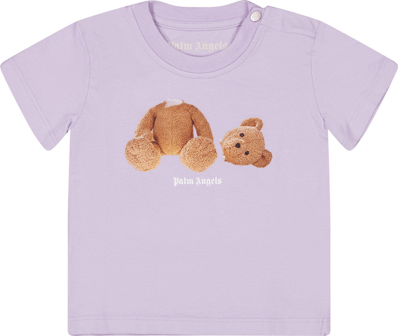 Palm Angels Palm Angels Baby Meisjes T-Shirt Lila Paars