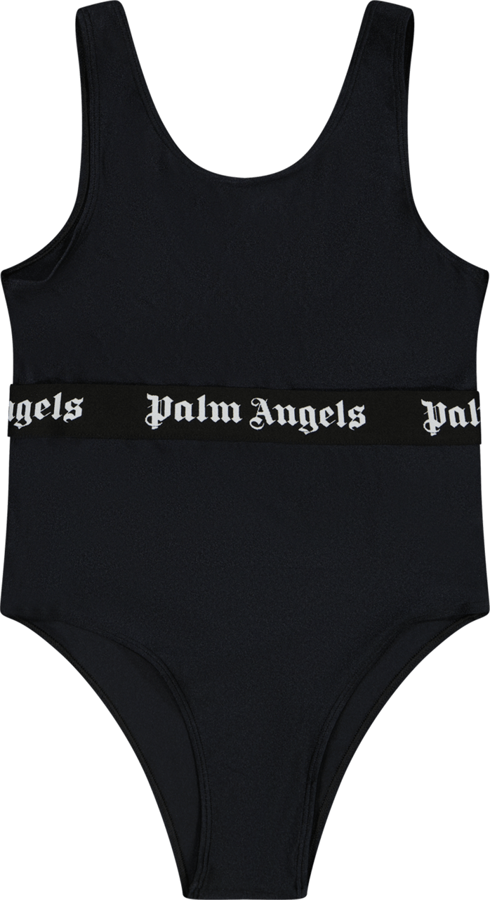 Palm Angels Palm Angels Kinder Meisjes Zwemkleding Zwart Zwart