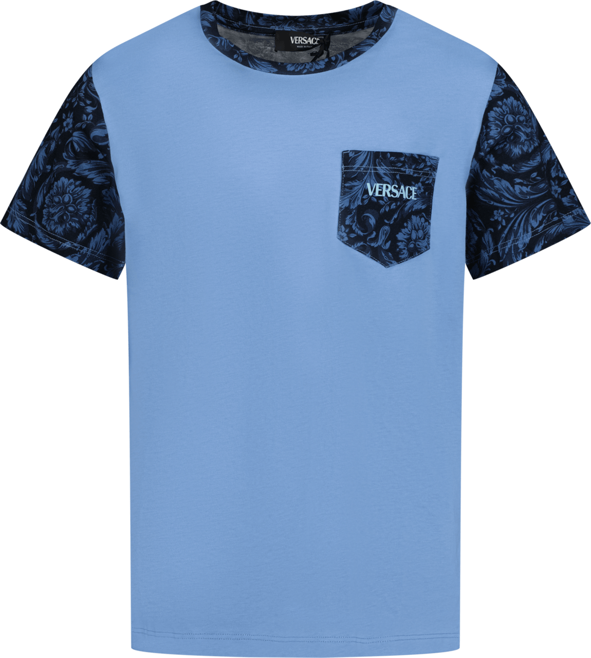 Versace Versace Kinder Jongens T-Shirt Licht Blauw Blauw