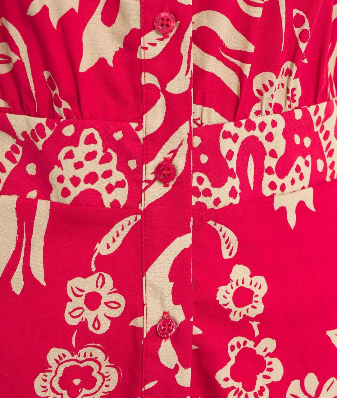 Liu Jo Jumpsuit with floral print Rood