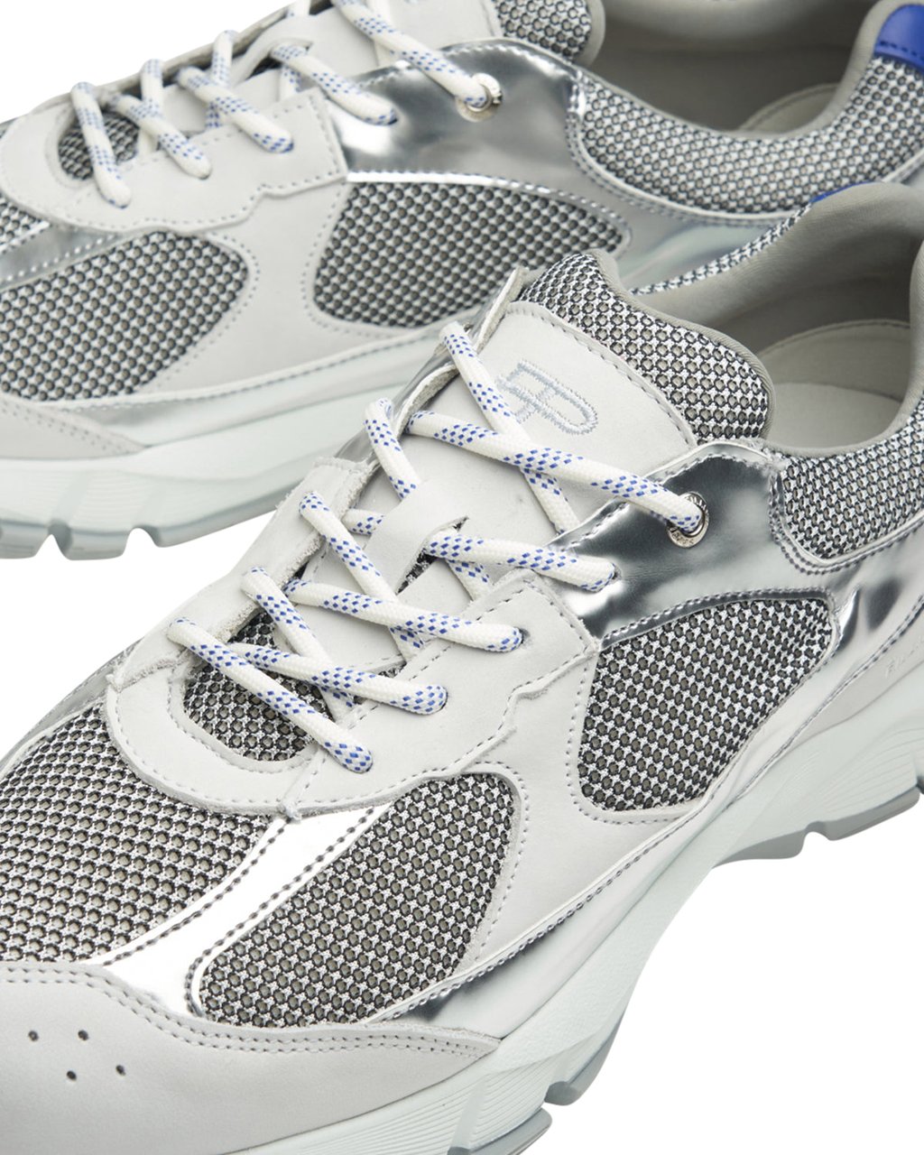 Filling Pieces Heren Oryon Runner Isla Sneaker Blau Wit