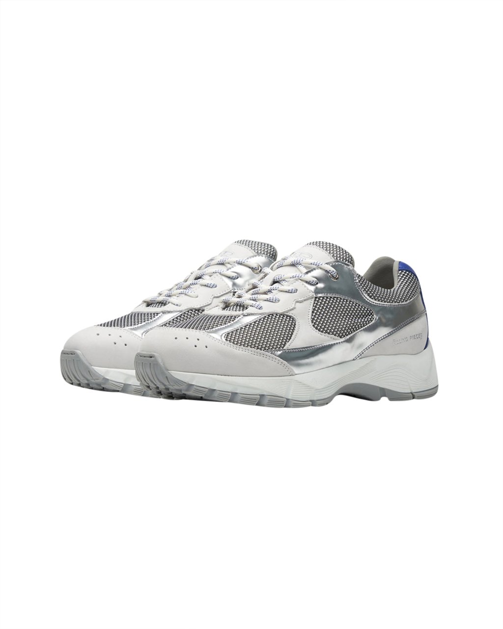 Filling Pieces Heren Oryon Runner Isla Sneaker Blau Wit