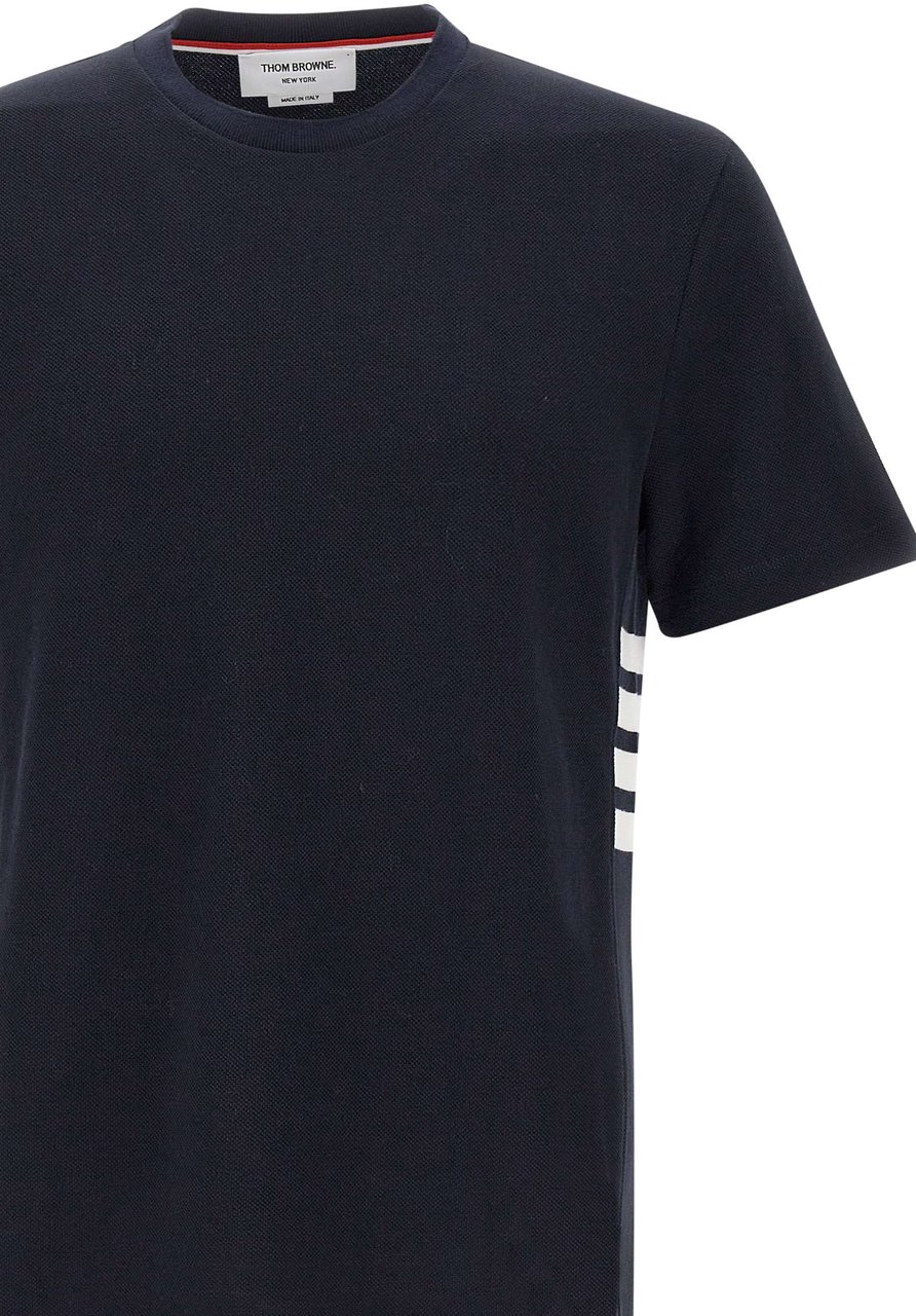 Thom Browne T-shirts And Polos Blue Blauw