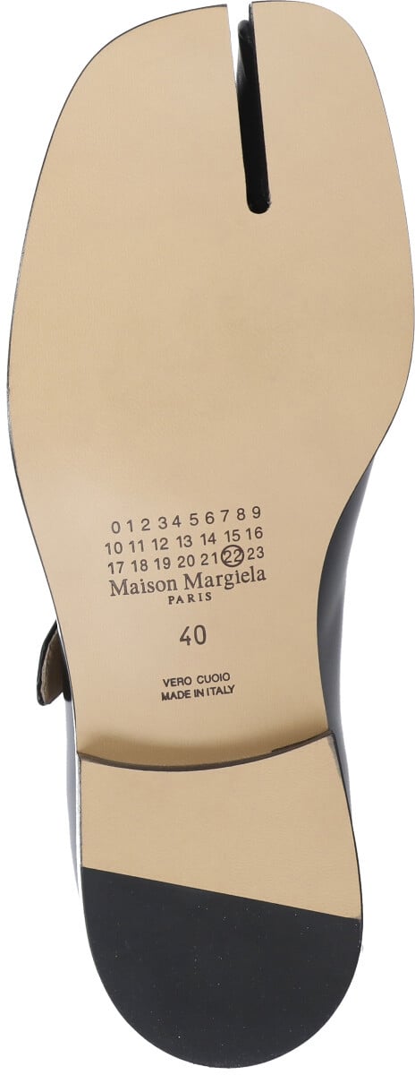 Maison Margiela Flat Shoes Black Zwart