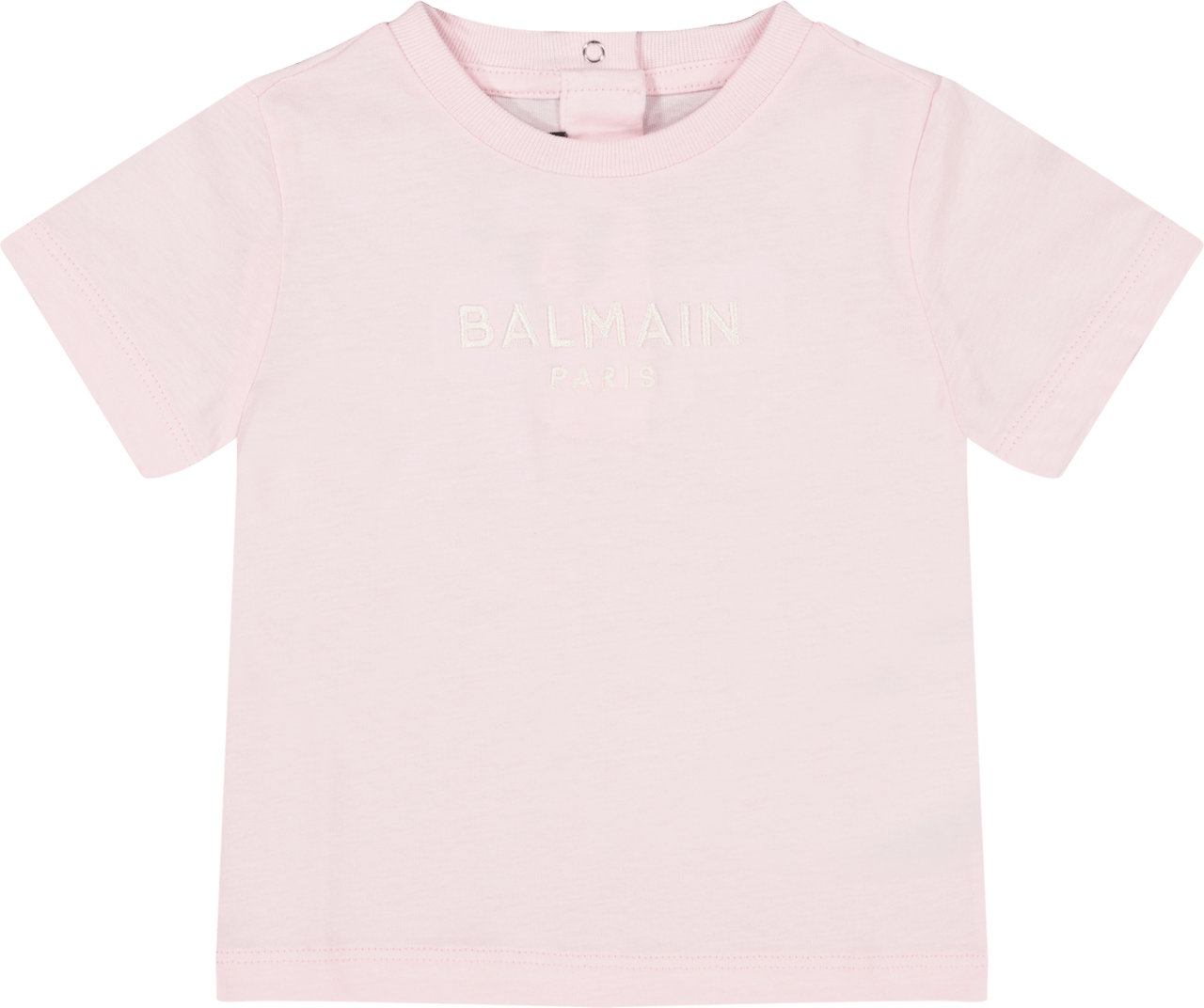 Balmain Balmain Baby Meisjes T-Shirt Licht Roze Roze