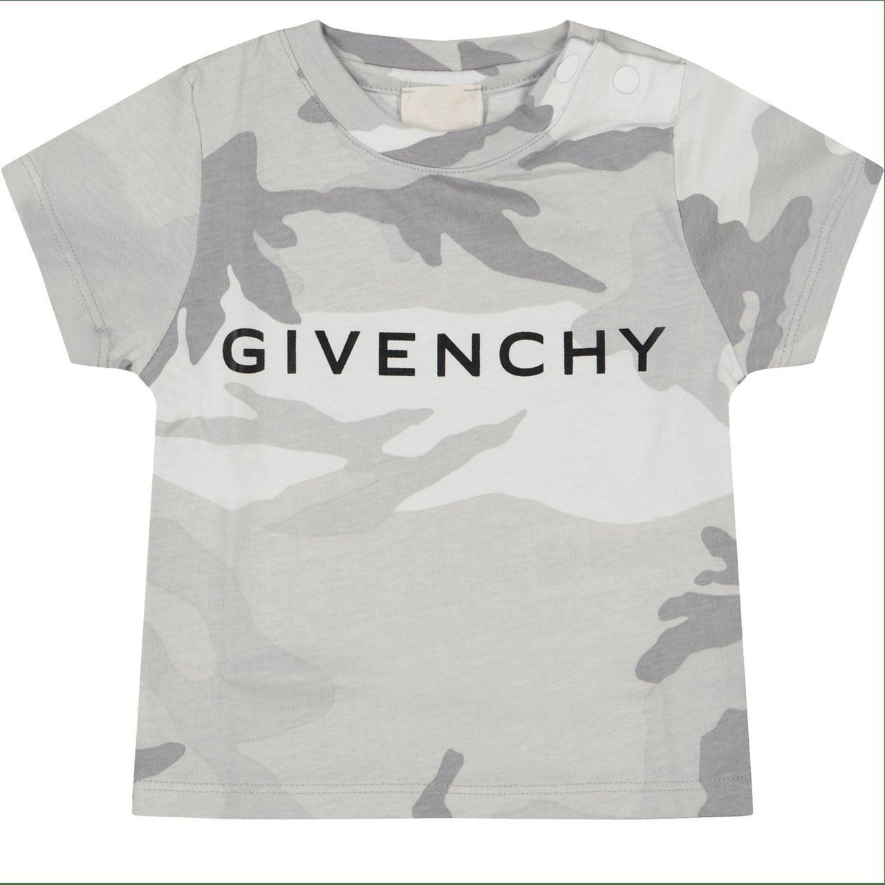 Givenchy Givenchy Baby Jongens T-Shirt Grijs Grijs