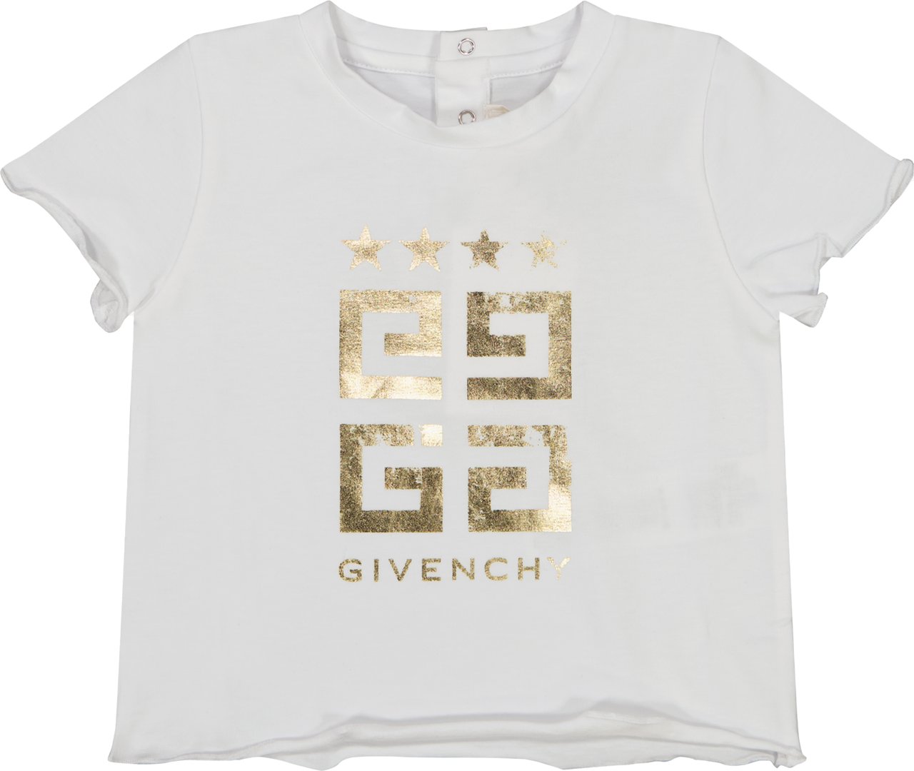 Givenchy Givenchy Baby Meisjes T-Shirt Wit Wit
