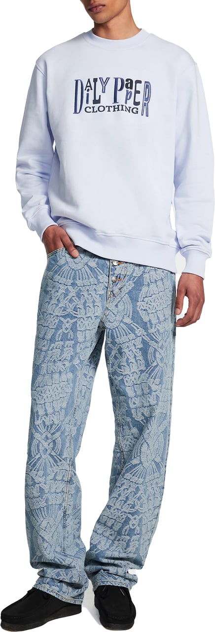 Daily Paper Sweatshirt Blauw