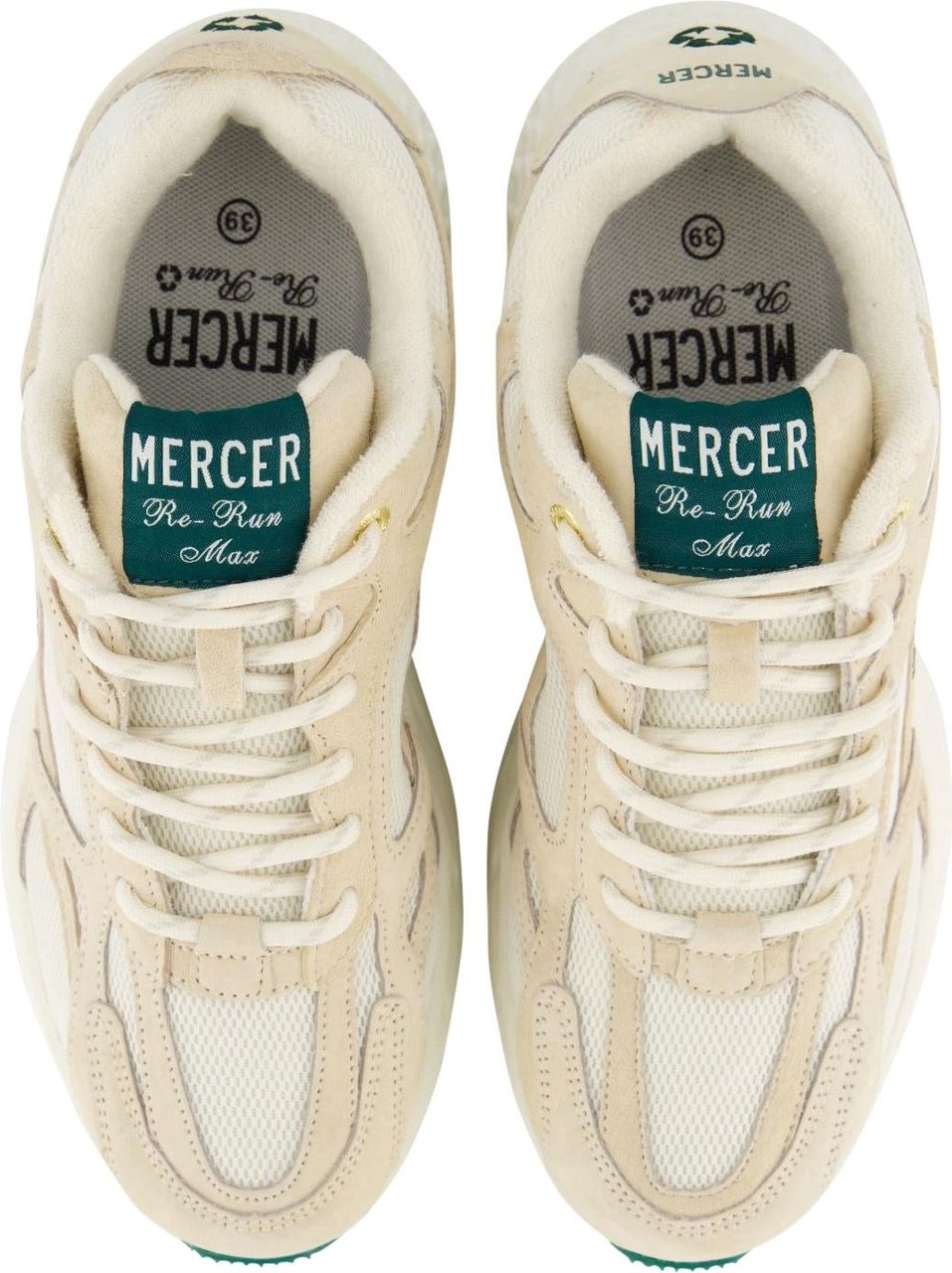 Mercer Amsterdam The Re-run Max Sneakers Grijs Me241006 Grijs