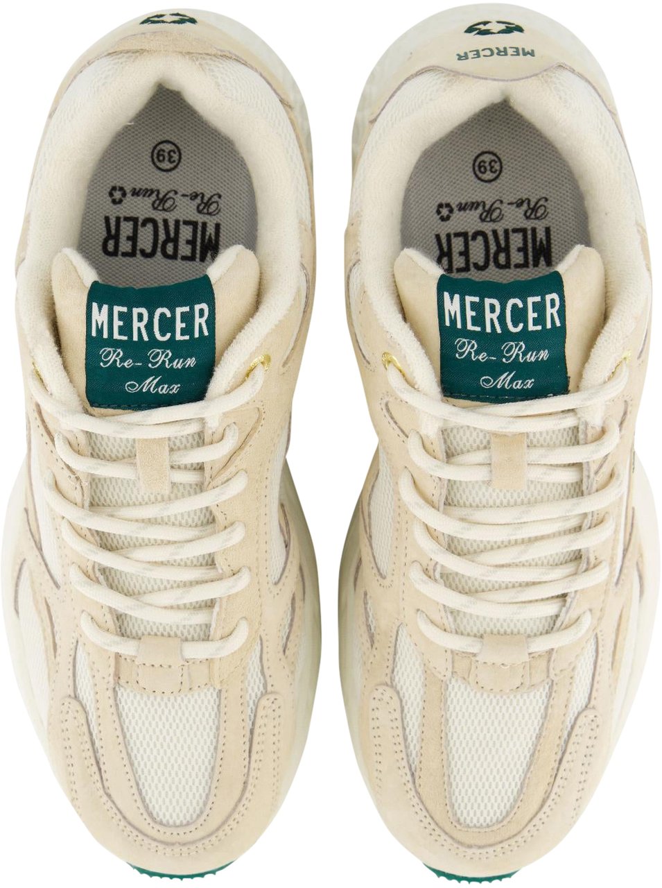 Mercer Amsterdam The Re-run Max Sneakers Grijs Me241006 Grijs