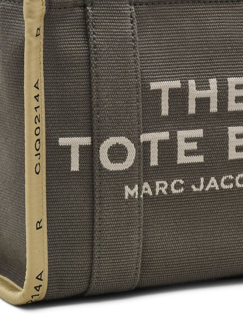 Marc Jacobs The Jacquard Small Tote Bronze Green Handbag Green Groen