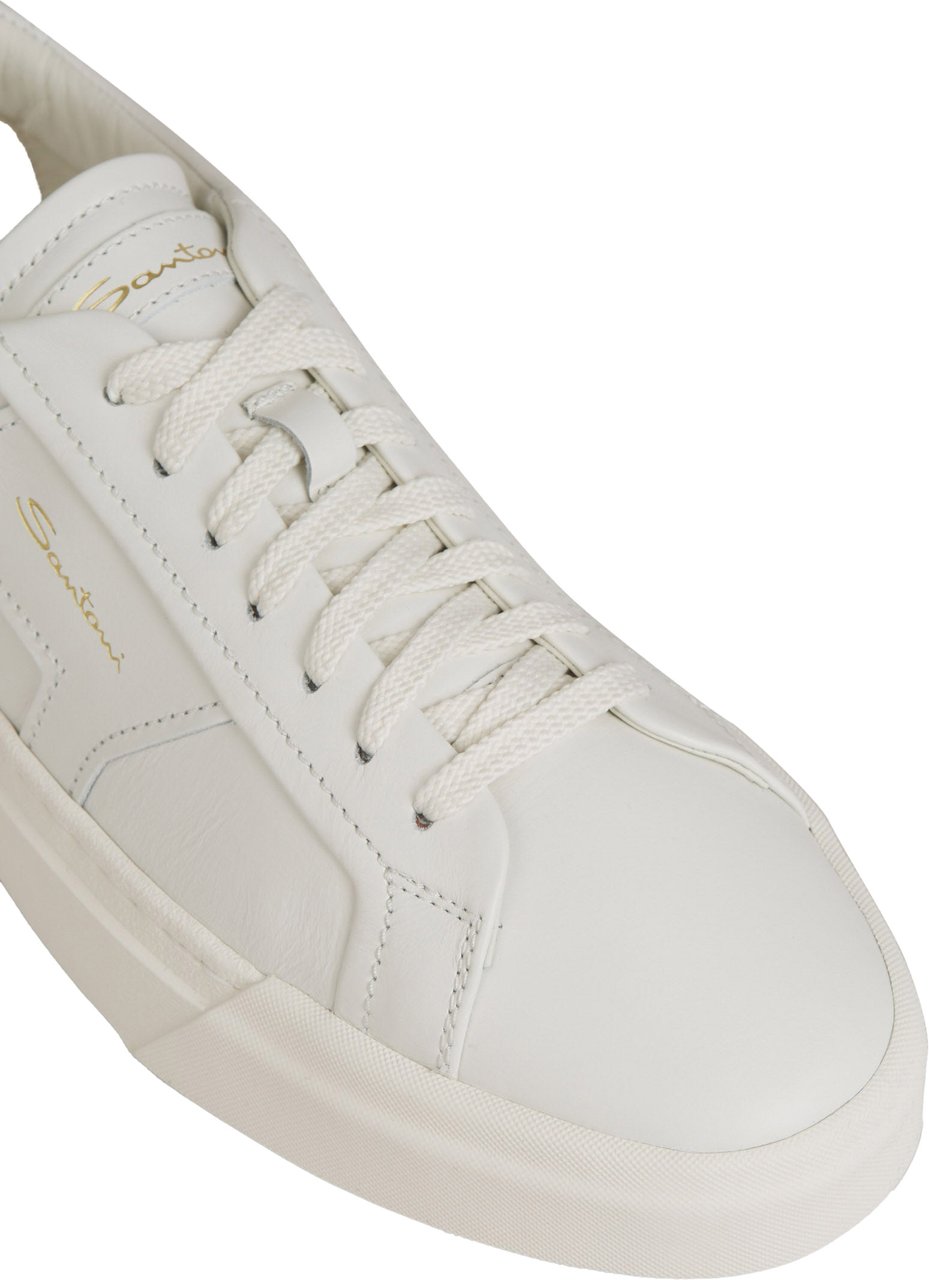 Santoni Sneakers White Wit