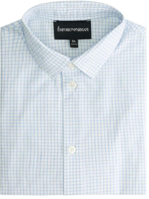 Emporio Armani Shirt Blauw