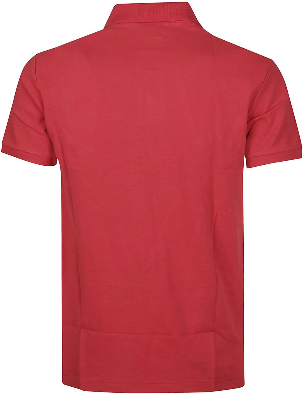 Ralph Lauren Short Sleeve Slim Fit Polo Shirt Red Rood