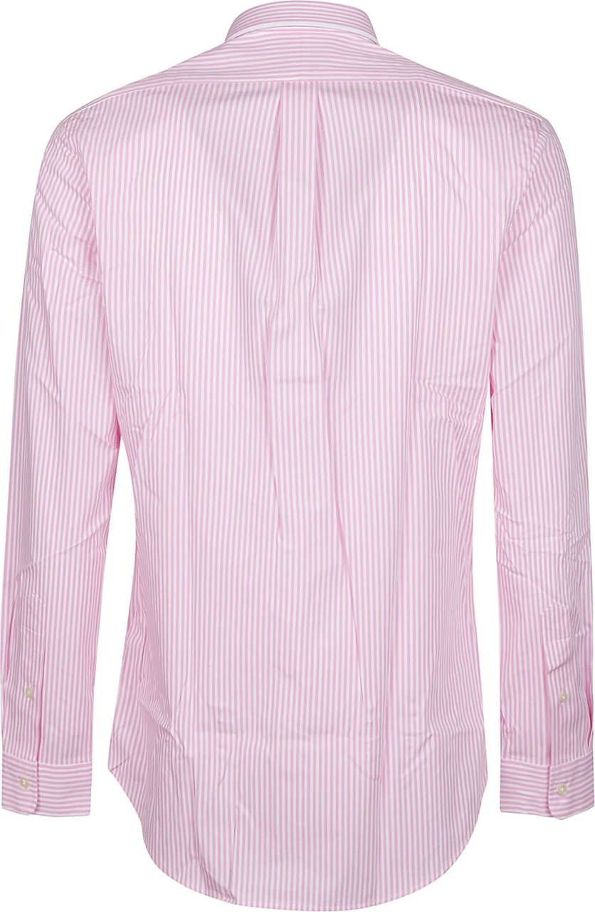 Ralph Lauren Long Sleeve Sport Shirt Pink & Purple Roze