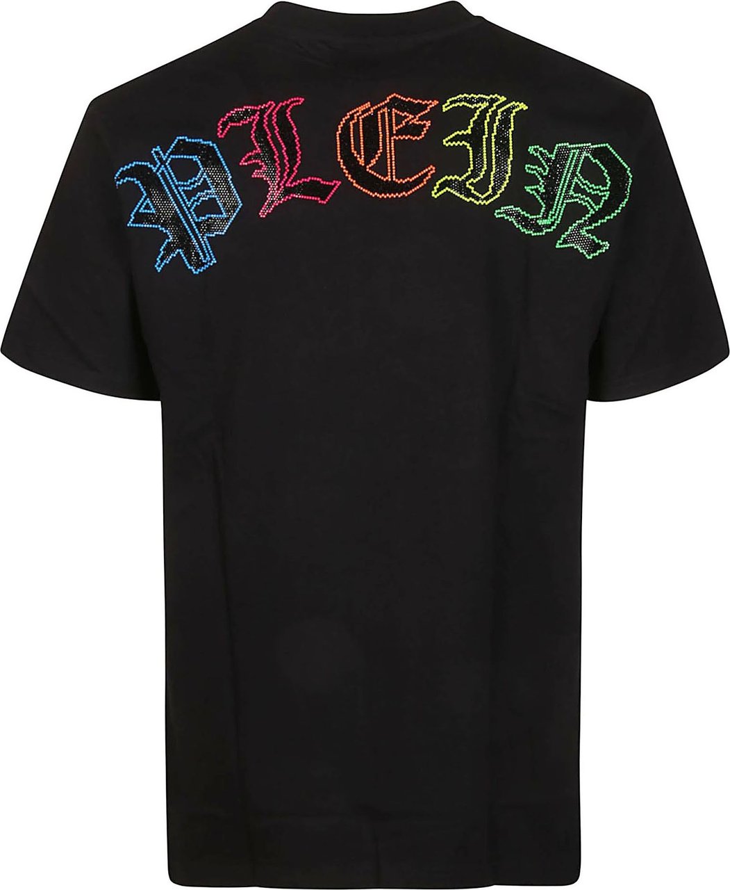 Philipp Plein Embroidered T-shirt Black Zwart