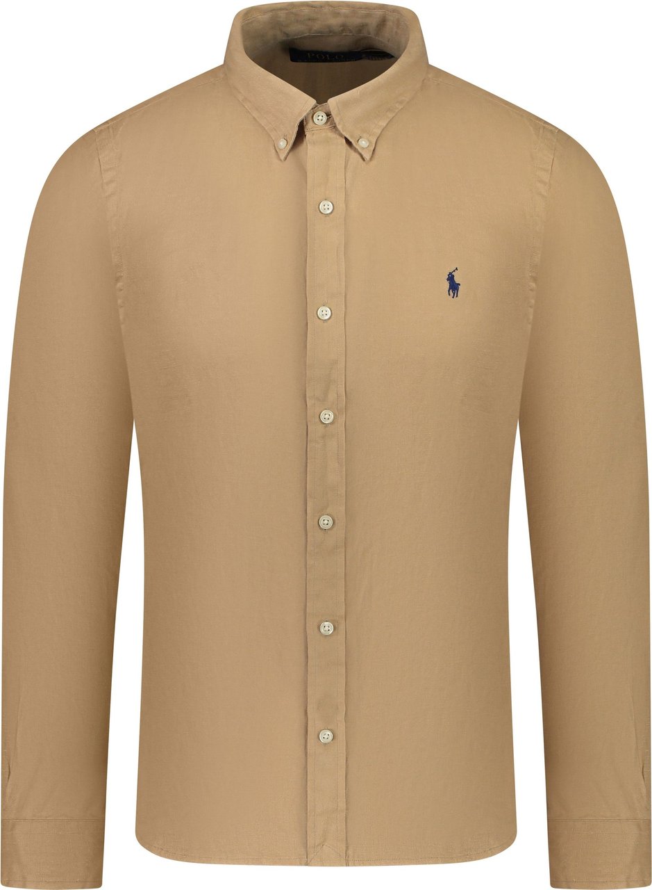 Ralph Lauren Polo Overhemd Bruin Bruin