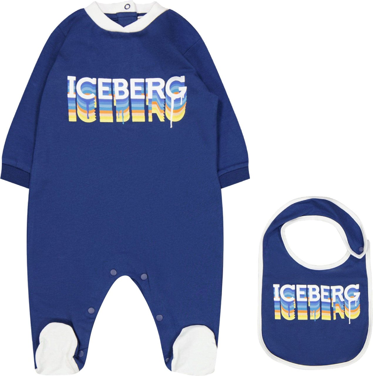 Iceberg Iceberg Baby Jongens Boxpakje Blauw Blauw