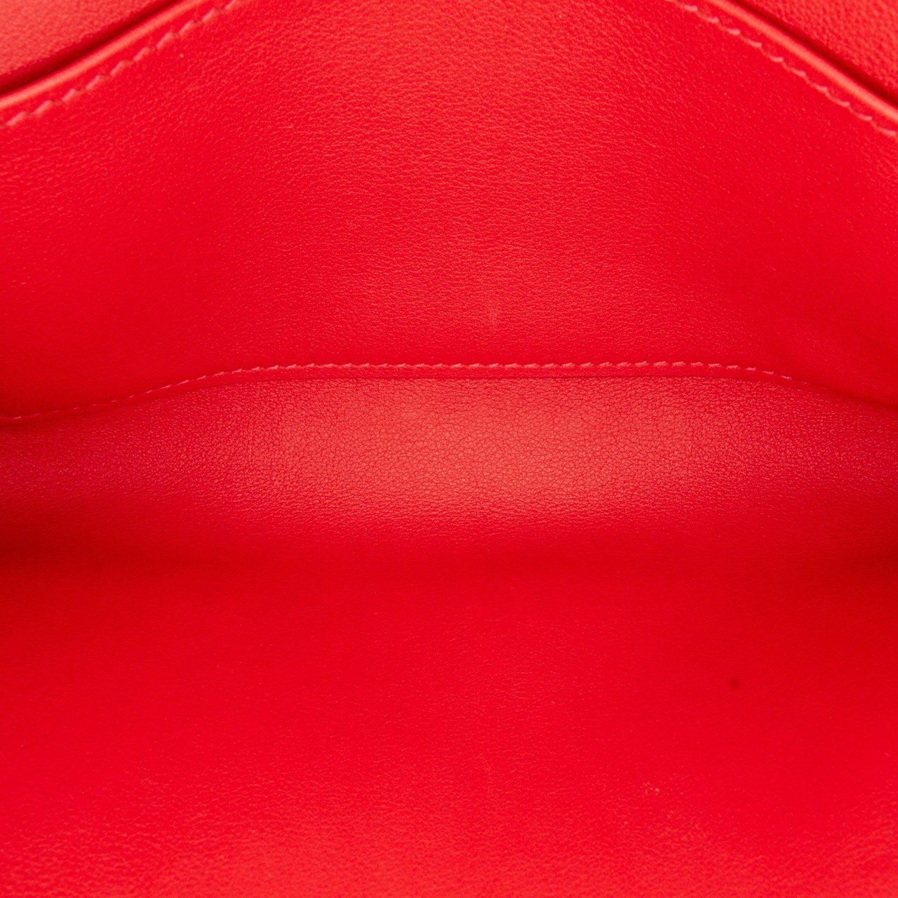 Hermès Medor Leather Clutch Bag Rood