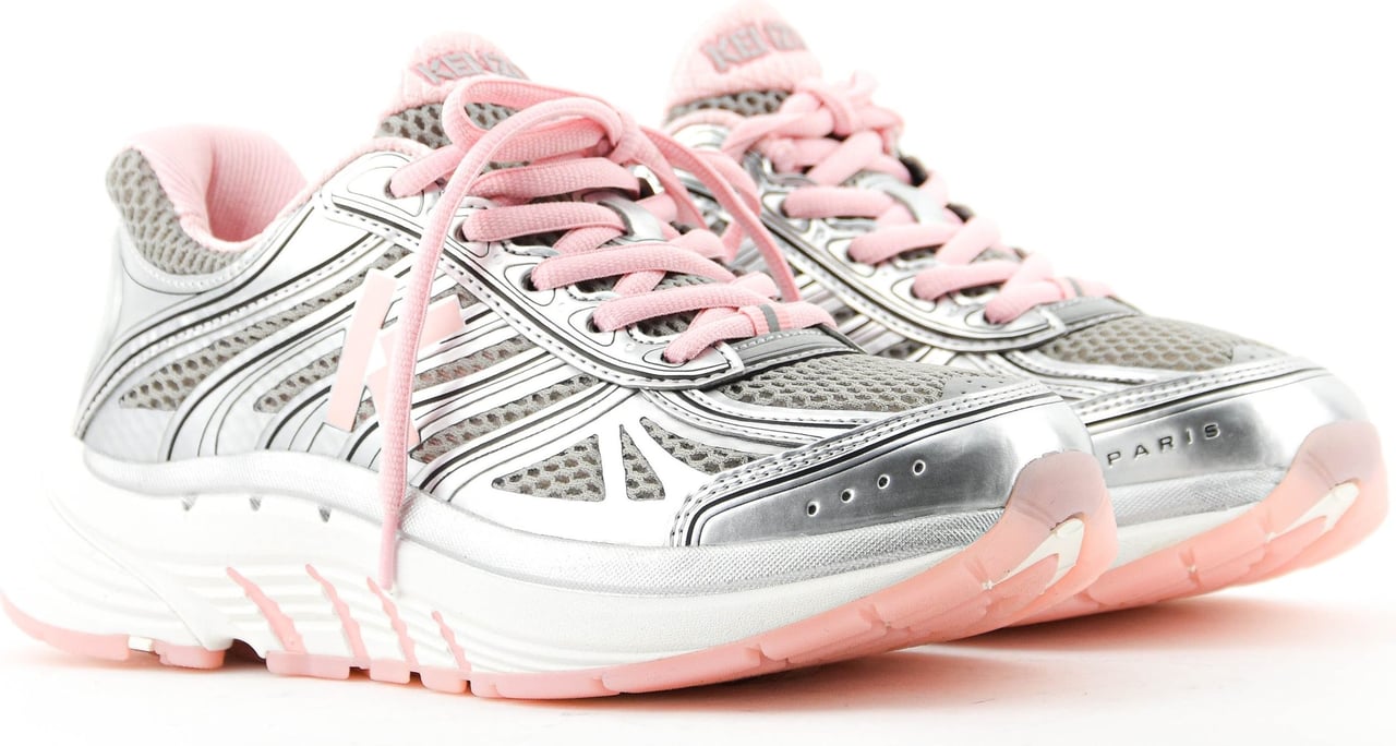 Kenzo Pace Trainer Pink/silver Zilver