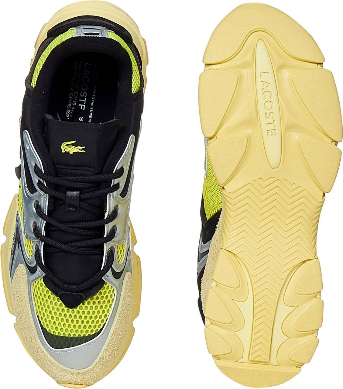 Lacoste Lacoste Sneakers Yellow Geel