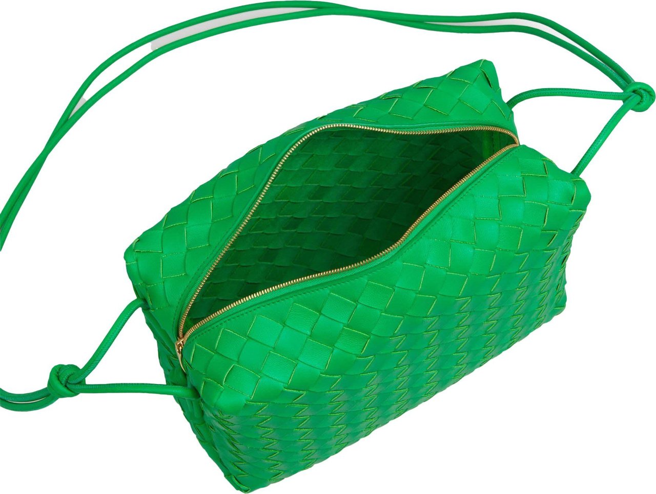 Bottega Veneta Candy Loop Bag Groen