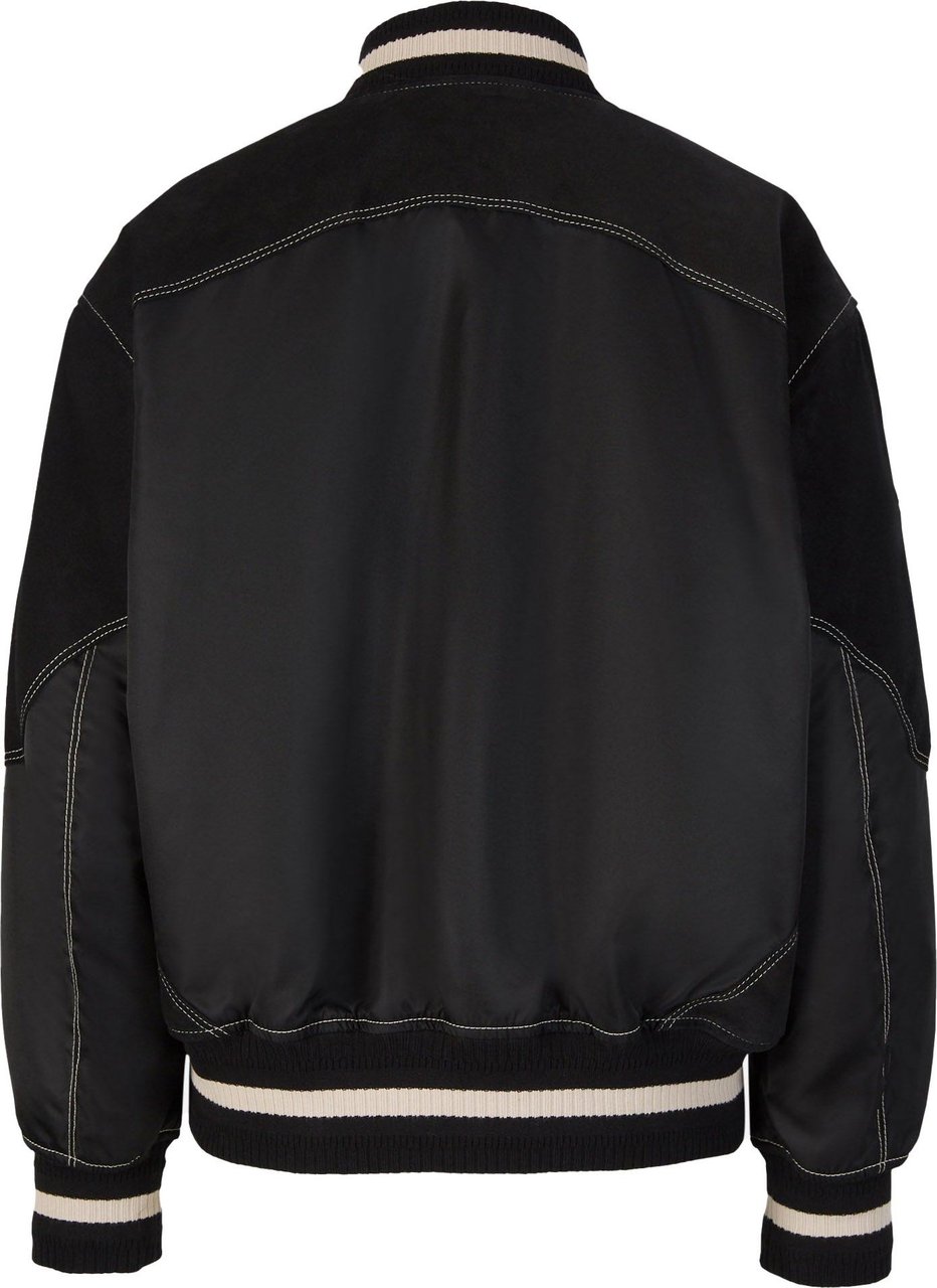 Givenchy Padded Bomber Jacket Zwart