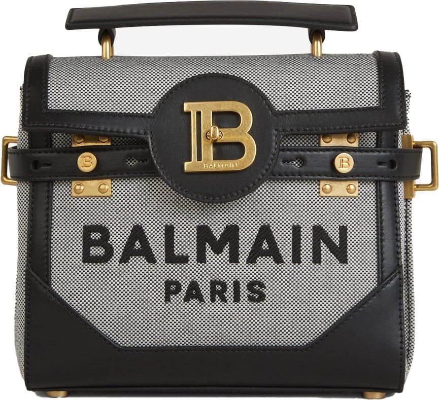 Balmain B-Buzz 23 Hand Bag Zwart