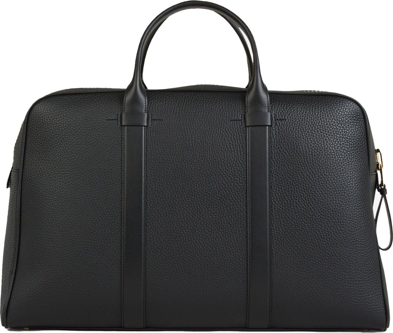 Tom Ford Leather Zipper L Briefcase Zwart