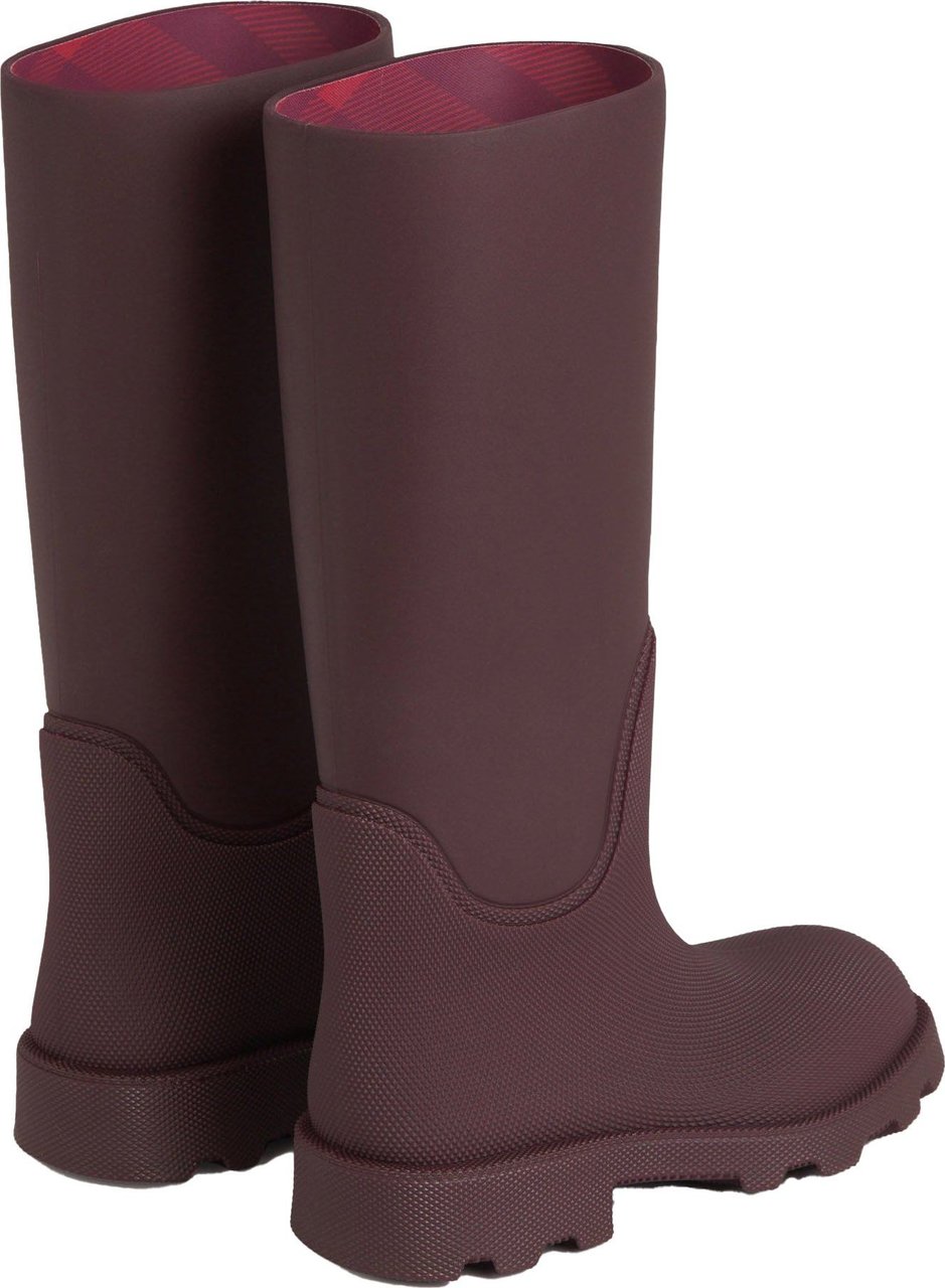 Burberry Marsh High Boots Paars